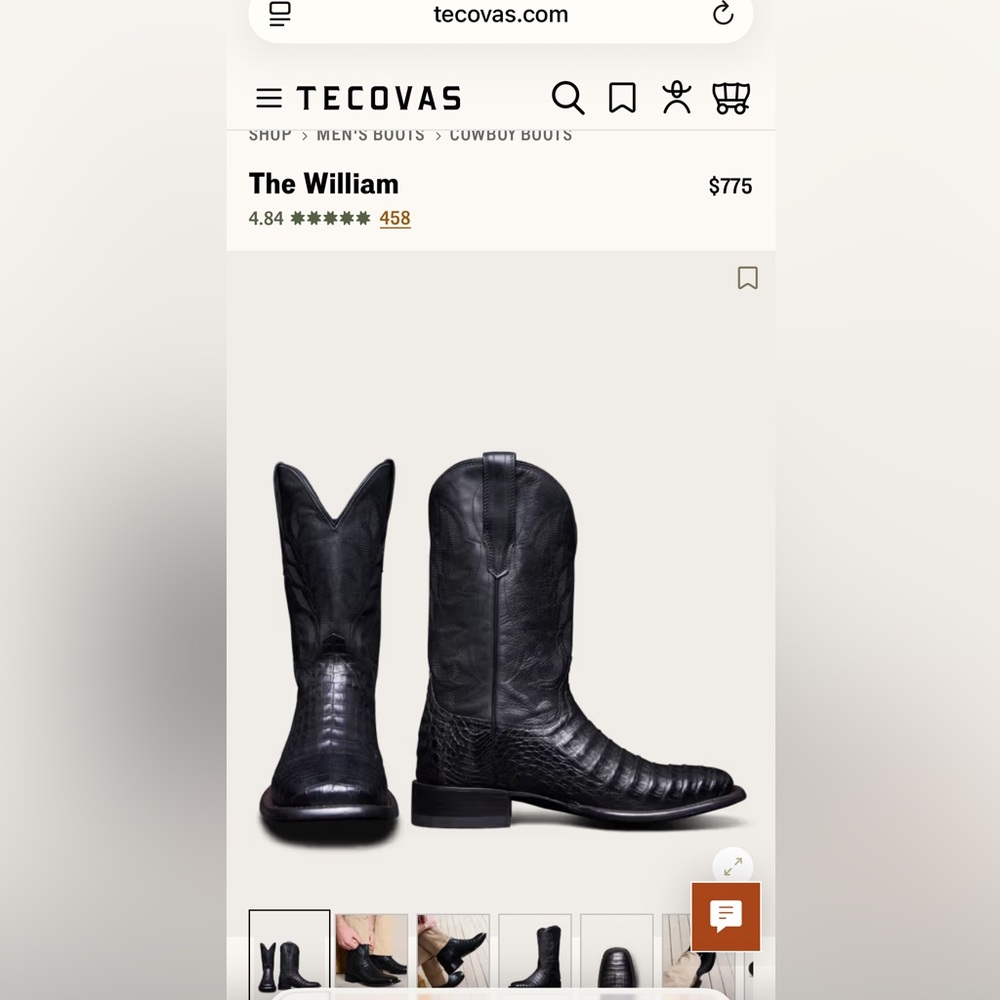 Men’s Tecovas Cowboy Boots - Picture 4 of 7